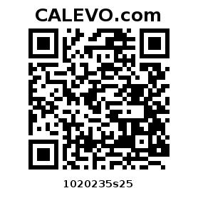 Calevo.com Preisschild 1020235s25