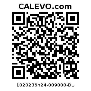 Calevo.com Preisschild 1020236h24-009000-DL