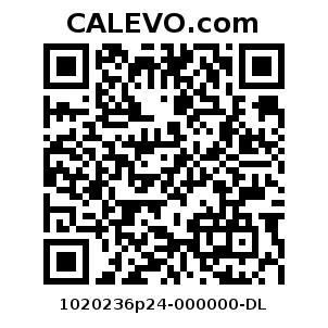 Calevo.com Preisschild 1020236p24-000000-DL