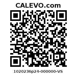 Calevo.com Preisschild 1020236p24-000000-VS