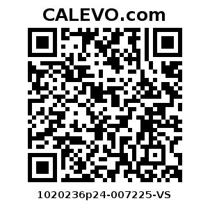 Calevo.com Preisschild 1020236p24-007225-VS