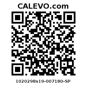 Calevo.com Preisschild 1020298s19-007180-SP