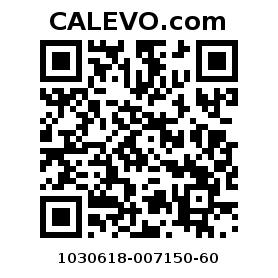 Calevo.com Preisschild 1030618-007150-60