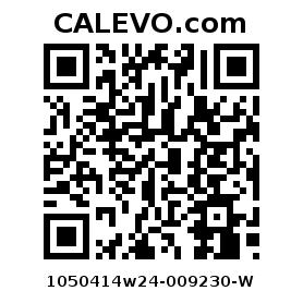 Calevo.com Preisschild 1050414w24-009230-W