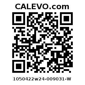 Calevo.com Preisschild 1050422w24-009031-W