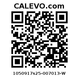 Calevo.com Preisschild 1050917s25-007013-W