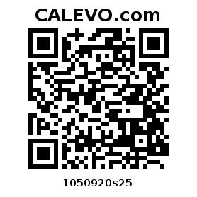 Calevo.com Preisschild 1050920s25