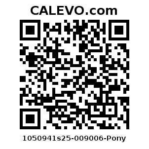 Calevo.com Preisschild 1050941s25-009006-Pony