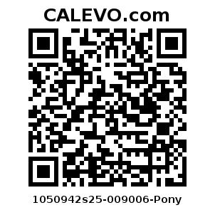 Calevo.com Preisschild 1050942s25-009006-Pony