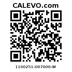 Calevo.com Preisschild 1100251-007000-W