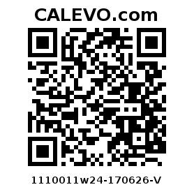 Calevo.com Preisschild 1110011w24-170626-V