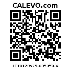 Calevo.com Preisschild 1110120s25-005050-V