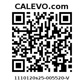 Calevo.com Preisschild 1110120s25-005520-V