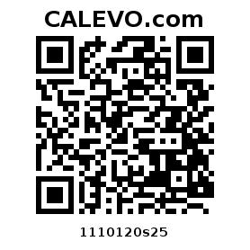 Calevo.com Preisschild 1110120s25