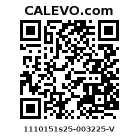 Calevo.com Preisschild 1110151s25-003225-V