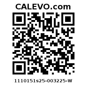 Calevo.com Preisschild 1110151s25-003225-W