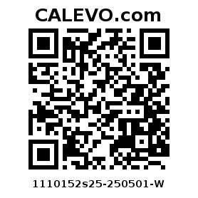 Calevo.com Preisschild 1110152s25-250501-W