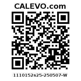 Calevo.com Preisschild 1110152s25-250507-W