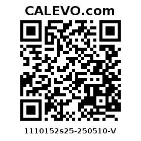 Calevo.com Preisschild 1110152s25-250510-V