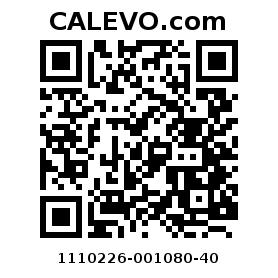 Calevo.com Preisschild 1110226-001080-40