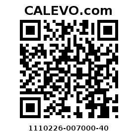 Calevo.com Preisschild 1110226-007000-40