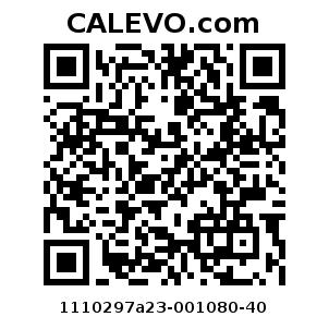 Calevo.com Preisschild 1110297a23-001080-40