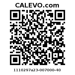 Calevo.com Preisschild 1110297a23-007000-40