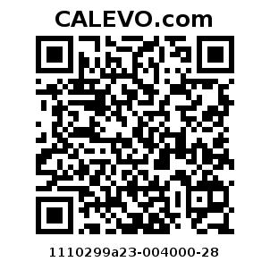 Calevo.com Preisschild 1110299a23-004000-28