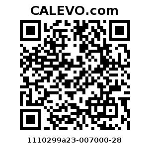 Calevo.com Preisschild 1110299a23-007000-28