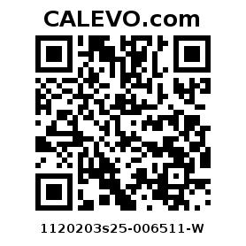 Calevo.com Preisschild 1120203s25-006511-W