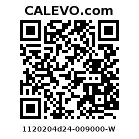 Calevo.com pricetag 1120204d24-009000-W