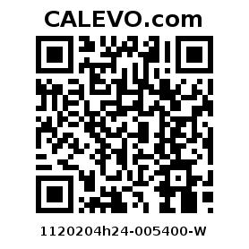 Calevo.com Preisschild 1120204h24-005400-W