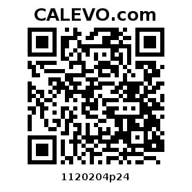 Calevo.com Preisschild 1120204p24