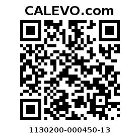 Calevo.com Preisschild 1130200-000450-13