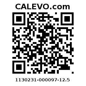 Calevo.com Preisschild 1130231-000097-12.5