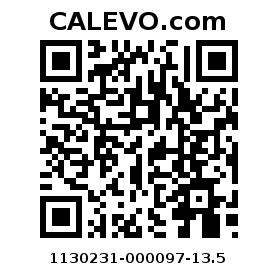 Calevo.com Preisschild 1130231-000097-13.5