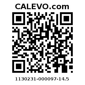 Calevo.com Preisschild 1130231-000097-14.5