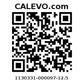 Calevo.com Preisschild 1130331-000097-12.5