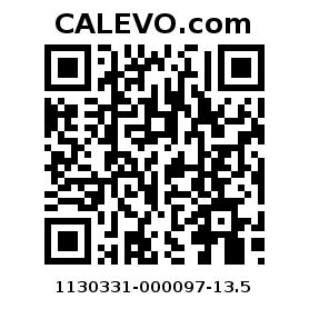 Calevo.com Preisschild 1130331-000097-13.5