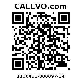 Calevo.com Preisschild 1130431-000097-14