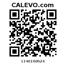 Calevo.com Preisschild 1140100h24