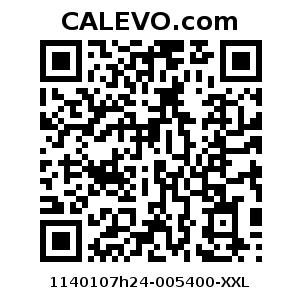 Calevo.com Preisschild 1140107h24-005400-XXL