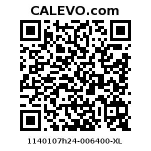 Calevo.com Preisschild 1140107h24-006400-XL