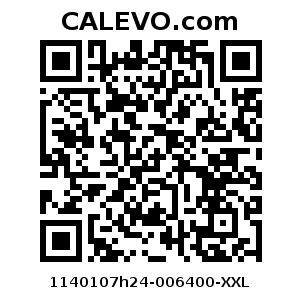 Calevo.com Preisschild 1140107h24-006400-XXL