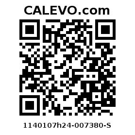 Calevo.com Preisschild 1140107h24-007380-S