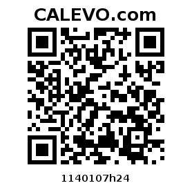 Calevo.com Preisschild 1140107h24