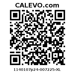 Calevo.com Preisschild 1140107p24-007225-XL