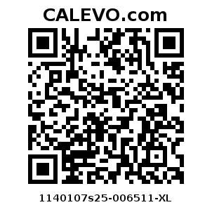 Calevo.com Preisschild 1140107s25-006511-XL