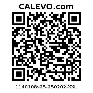 Calevo.com Preisschild 1140108s25-250202-XXL