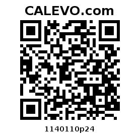 Calevo.com Preisschild 1140110p24